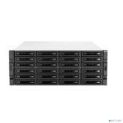 QNAP TS-h3087XU-RP-E2378-64G Сетевой RAID-накопитель QuTS hero, 24 отсека 3,5"/2,5", 6 отсеков 2,5", 2 порта 2,5 GbE BASE-T, 2 порта 10 GbE BASE-T, стоечное исполнение, 2 блока питания. Intel Xeon E-2