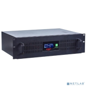 Exegate EP270874RUS ИБП Exegate Power RM Smart UNL-1500 LCD &lt;1500VA, Black, 2U, 3 евророзетки, USB&gt; 