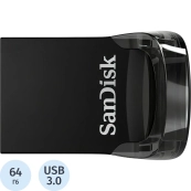 SanDisk USB Drive 64Gb Ultra Fit SDCZ430-064G-G46 {USB3.1} 