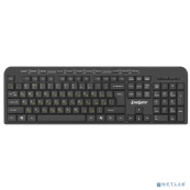Exegate EX286177RUS Клавиатура ExeGate Multimedia Professional Standard LY-500M (USB, полноразмерная, 115кл., Enter большой, мультимедиа, длина кабеля 1,5м, черная, Color box) 