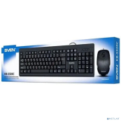 Набор клавиатура+ мышь Sven KB-S320C черный (104 кл., 1000DPI, 2+1кл.) 