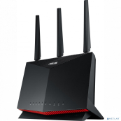 AsusRT-AX86S Dual-band WiFi 6 Router 4804Mbps(5GHz)+861Mbps(2.4GHz) EU/13/P_EU RTL {3} (304302) (90IG05F0-MO3A00)