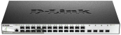 D-Link DGS-1210-28XS/ME/DC/B1A Управляемый L2 коммутатор, 24x1000Base-X SFP, 4x10GBase-X SFP+, БП DC(кабель питания в комплект не входит)