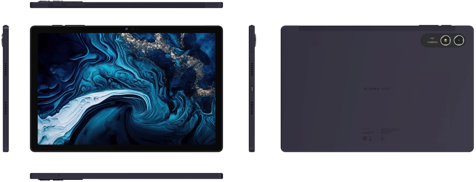 Digma Pro HIT 18 T606 8C/6Gb/128Gb 10.5" IPS 1920x1200/4G/2Sim/фиолетовый/BT/13Mpix/5Mpix/70 1996888