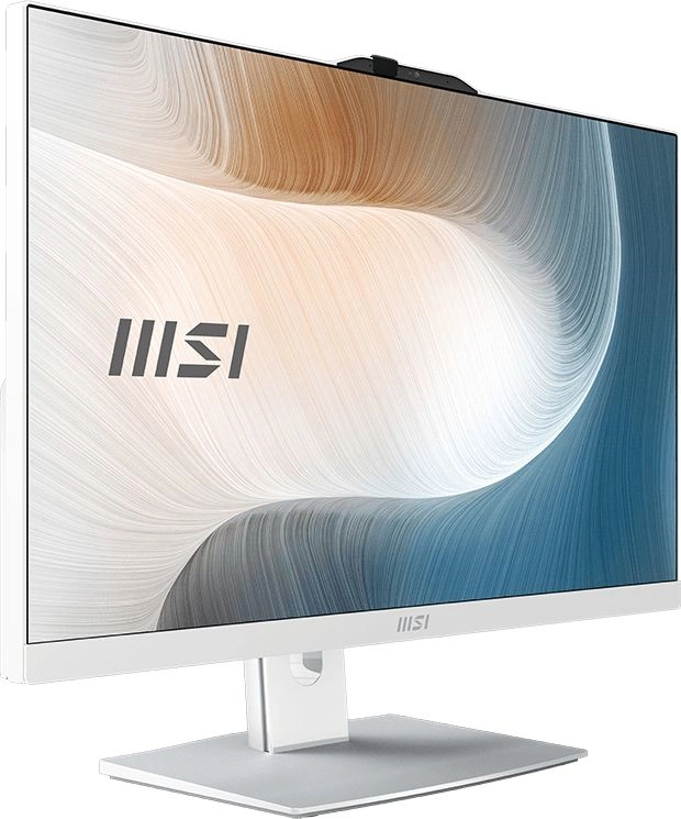 MSI Modern AM242P 1M-1023XRU [9S6-AE0722-1023] Whhite 23.8" {FHD 5 120U/16Gb/1Tb+ 256ГБ SSD/Intel Graphics/noOS}