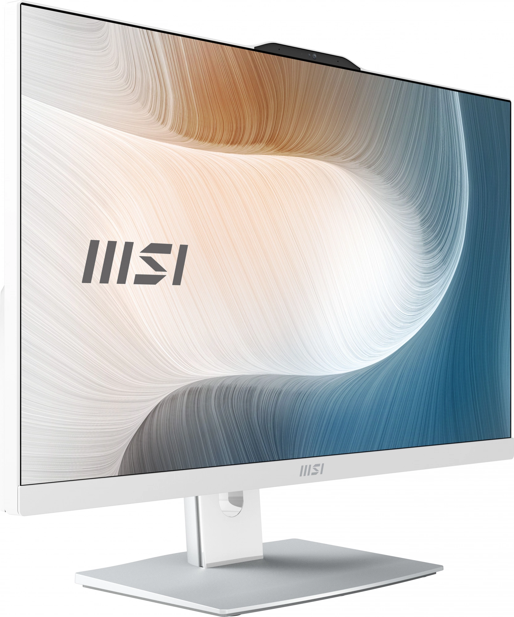 MSI Modern AM242P 1M-1023XRU [9S6-AE0722-1023] Whhite 23.8" {FHD 5 120U/16Gb/1Tb+ 256ГБ SSD/Intel Graphics/noOS}