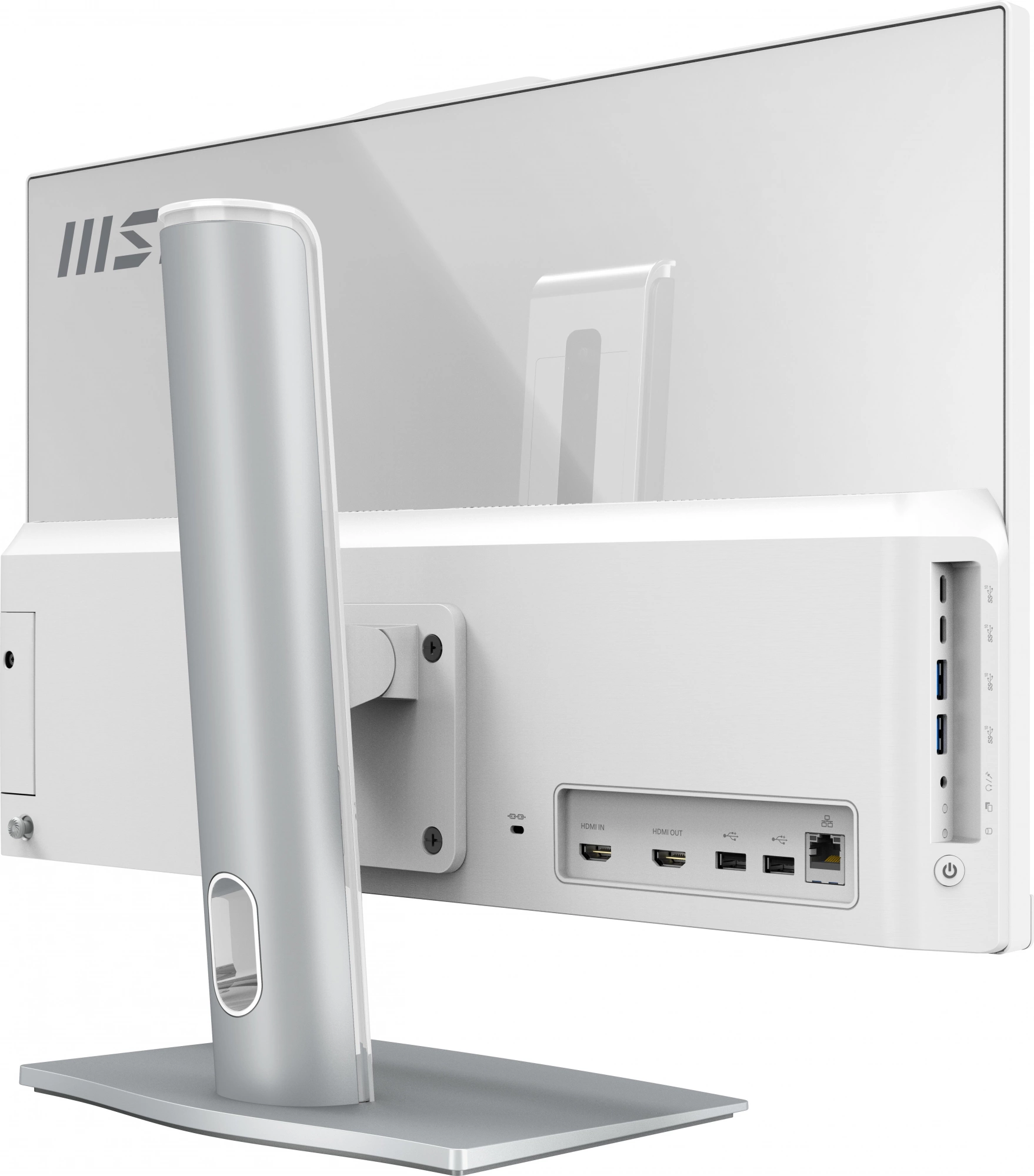 MSI Modern AM242P 1M-1023XRU [9S6-AE0722-1023] Whhite 23.8" {FHD 5 120U/16Gb/1Tb+ 256ГБ SSD/Intel Graphics/noOS}