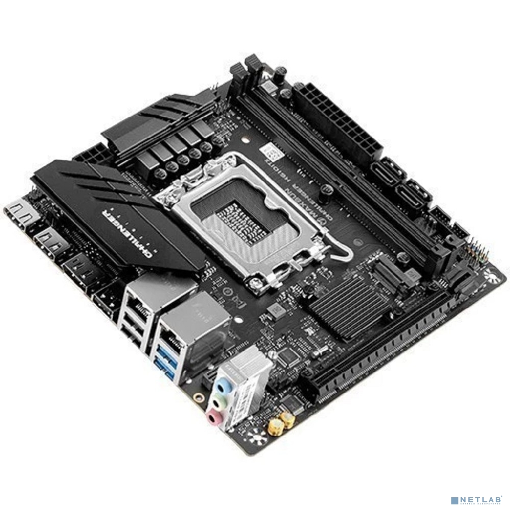 MAXSUN MS-Challenger H610ITX 2LAN V3 (Socket 1700, mini-ITX, 2*DDR4, 2*HDMI/DP, 4*SATA3, 2*M.2, 1xPCI-E x16, 3*USB 2.0, 2*USB 3.2 Gen1, LAN 2*2.5G, RTL) MAXSUN MS-Challenger H610ITX 2LAN V3 (Socket 1700, mini-ITX, 2*DDR4, 2*HDMI/DP, 4*SATA3, 2*M.2, 1xPCI-E x16, 3*USB 2.0, 2*USB 3.2 Gen1, LAN 2*2.5G, RTL)