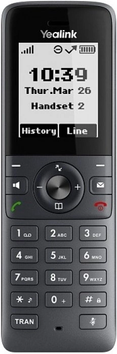 YEALINK W71H Телефон беспроводной IP DECT Yealink W71H (трубка) YEALINK W71H Телефон беспроводной IP DECT Yealink W71H (трубка)
