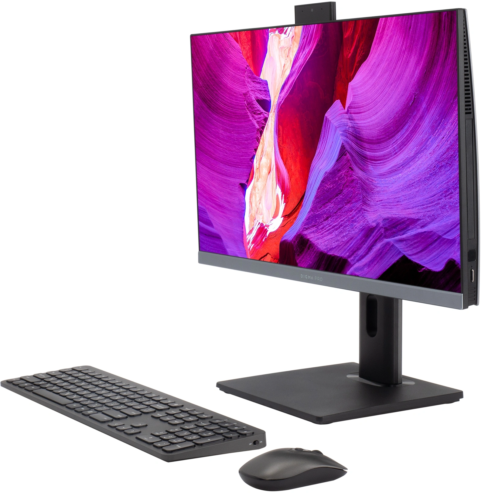 Digma Pro Unity [DM23P5-ADXW02] Grey/Black 23.8" {FHD i5-1235U/16GB/512GB SSD/W11Pro/kb/m}