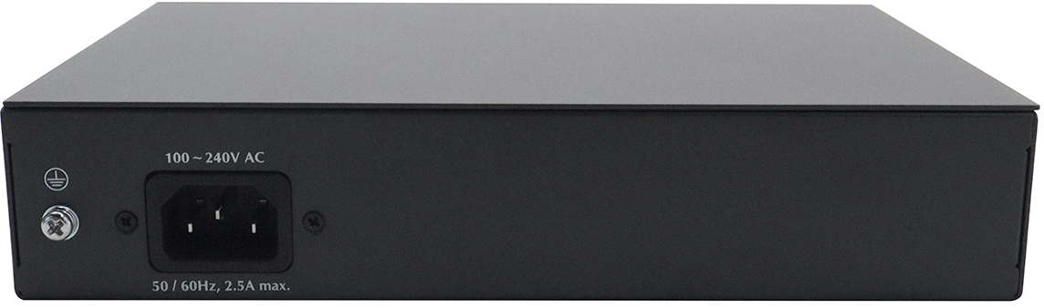 ORIGO OS2410P/120W/A1A Настраиваемый L2 PoE-коммутатор 8x1000Base-T PoE+, 2x1000Base-X SFP, PoE-бюджет 120 Вт