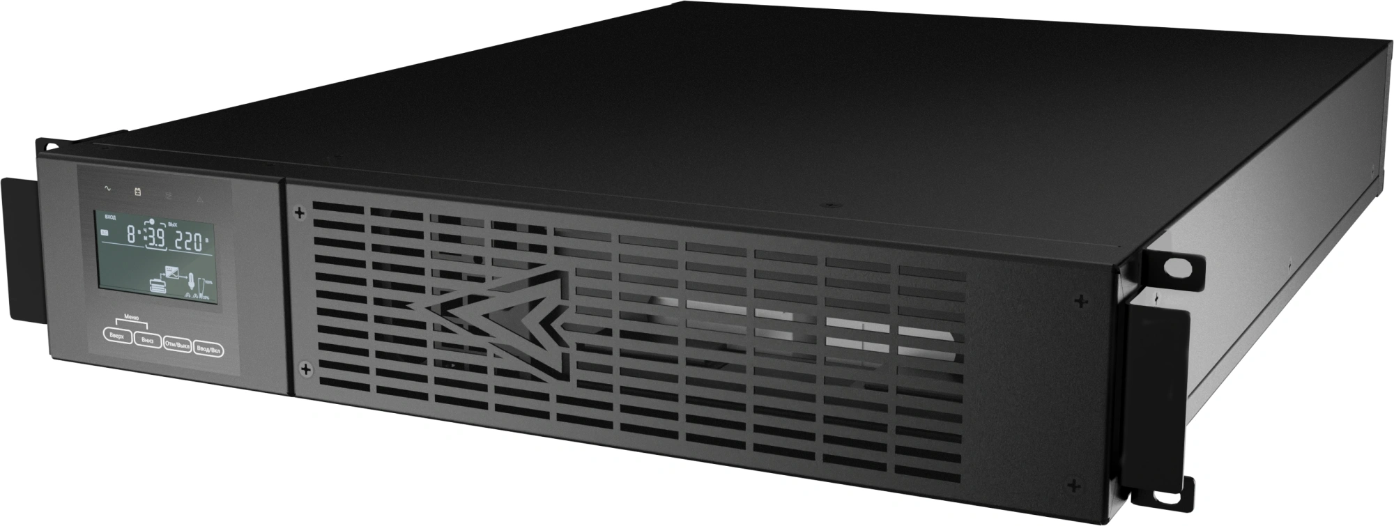 Импульс ИБП ФОРВАРД 3000 {~230В, 3000ВА/3000 Вт, LCD+LED, EPO, RS-232, USB, SmartSlot, АКБ 6х9Ач,IEC-C13x8, IEC-C19*1} {FW30201}