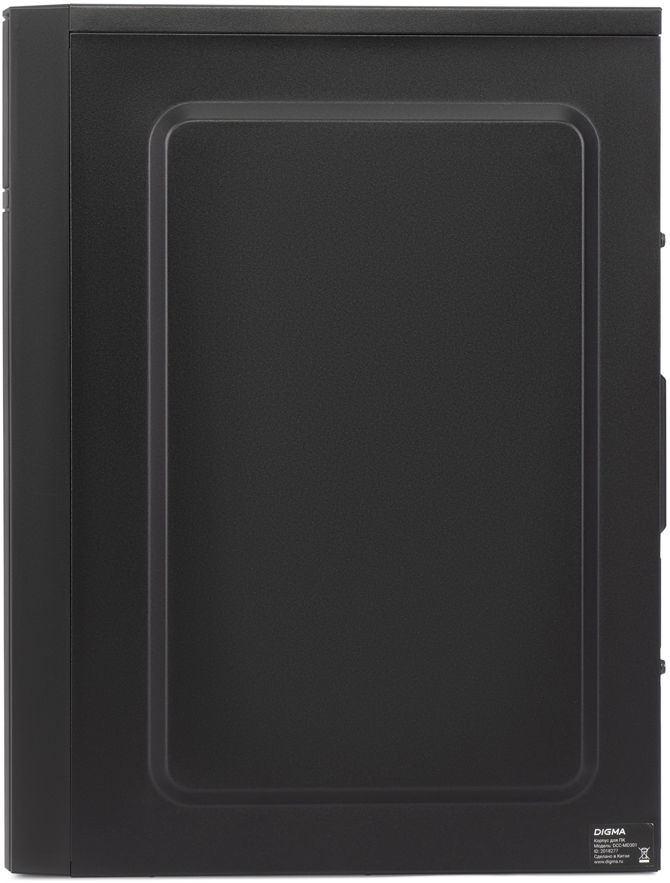 Корпус Digma DCC-MD301 черный без БП ATX 1x80mm 4x120mm 1xUSB2.0 1xUSB3.0 audio Корпус Digma DCC-MD301 черный без БП ATX 1x80mm 4x120mm 1xUSB2.0 1xUSB3.0 audio