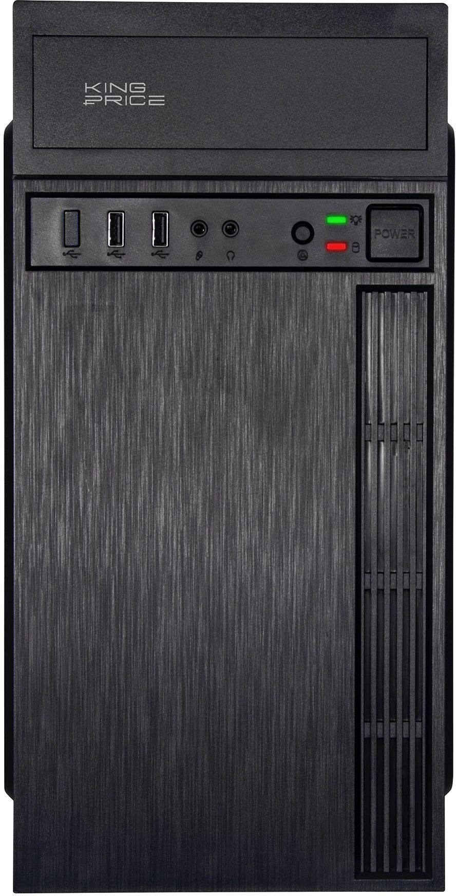 Корпус KingPrice KPCC-MN210 черный без БП mATX 1x80mm 2x120mm 2xUSB2.0 audio Корпус KingPrice KPCC-MN210 черный без БП mATX 1x80mm 2x120mm 2xUSB2.0 audio
