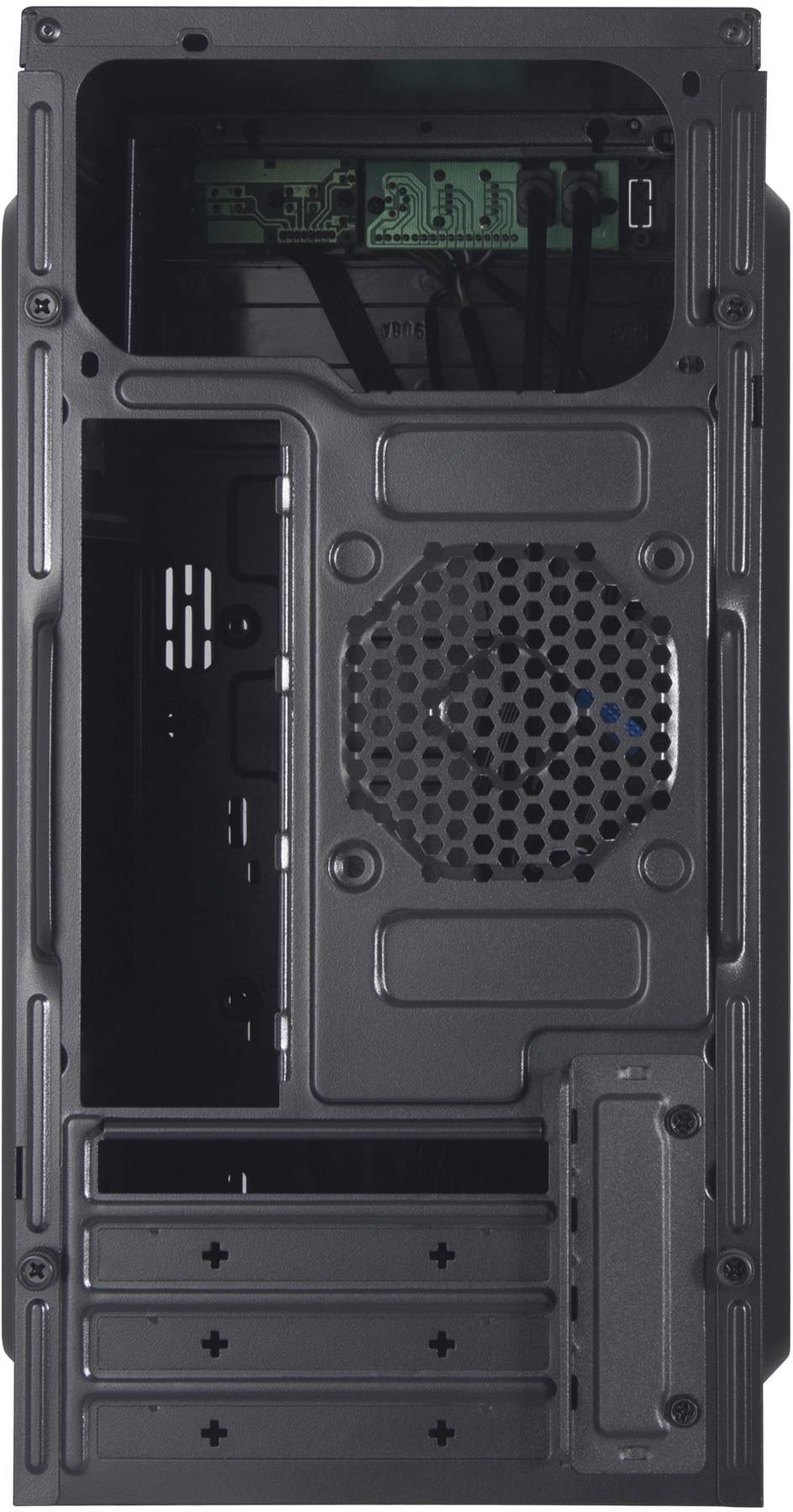 Корпус KingPrice KPCC-MN210 черный без БП mATX 1x80mm 2x120mm 2xUSB2.0 audio Корпус KingPrice KPCC-MN210 черный без БП mATX 1x80mm 2x120mm 2xUSB2.0 audio