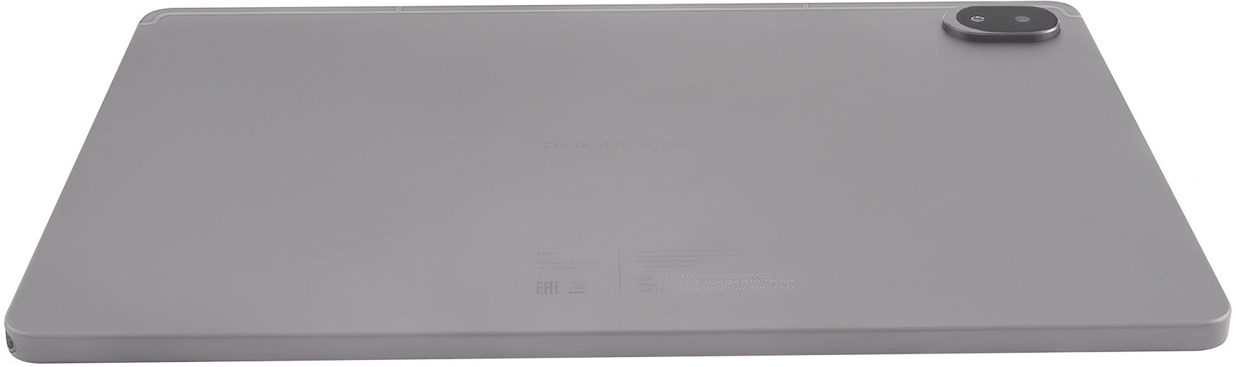 Digma Pro Edge G85 8C/8Gb/128Gb 11" In-Cell 1920x1200/4G/2Sim/серый космос/BT/13Mpix/5Mpix/7 2017988 Digma Pro Edge G85 8C/8Gb/128Gb 11" In-Cell 1920x1200/4G/2Sim/серый космос/BT/13Mpix/5Mpix/7 2017988