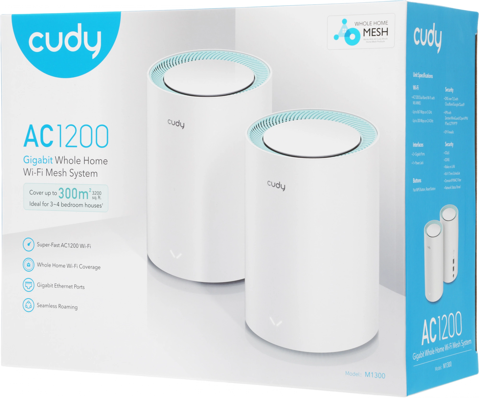 CUDY M1300(2-PACK) CUDY M1300(2-PACK)