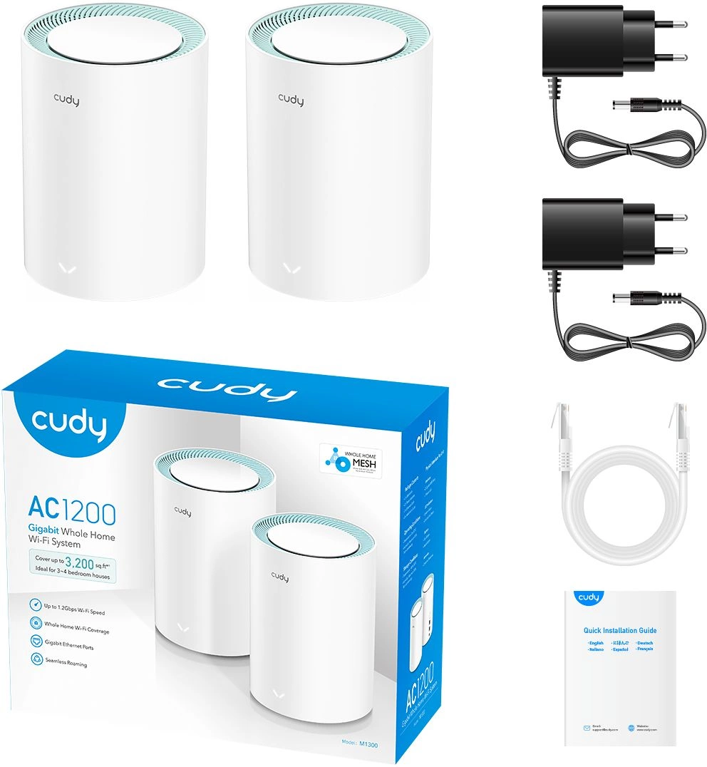 CUDY M1300(2-PACK) CUDY M1300(2-PACK)