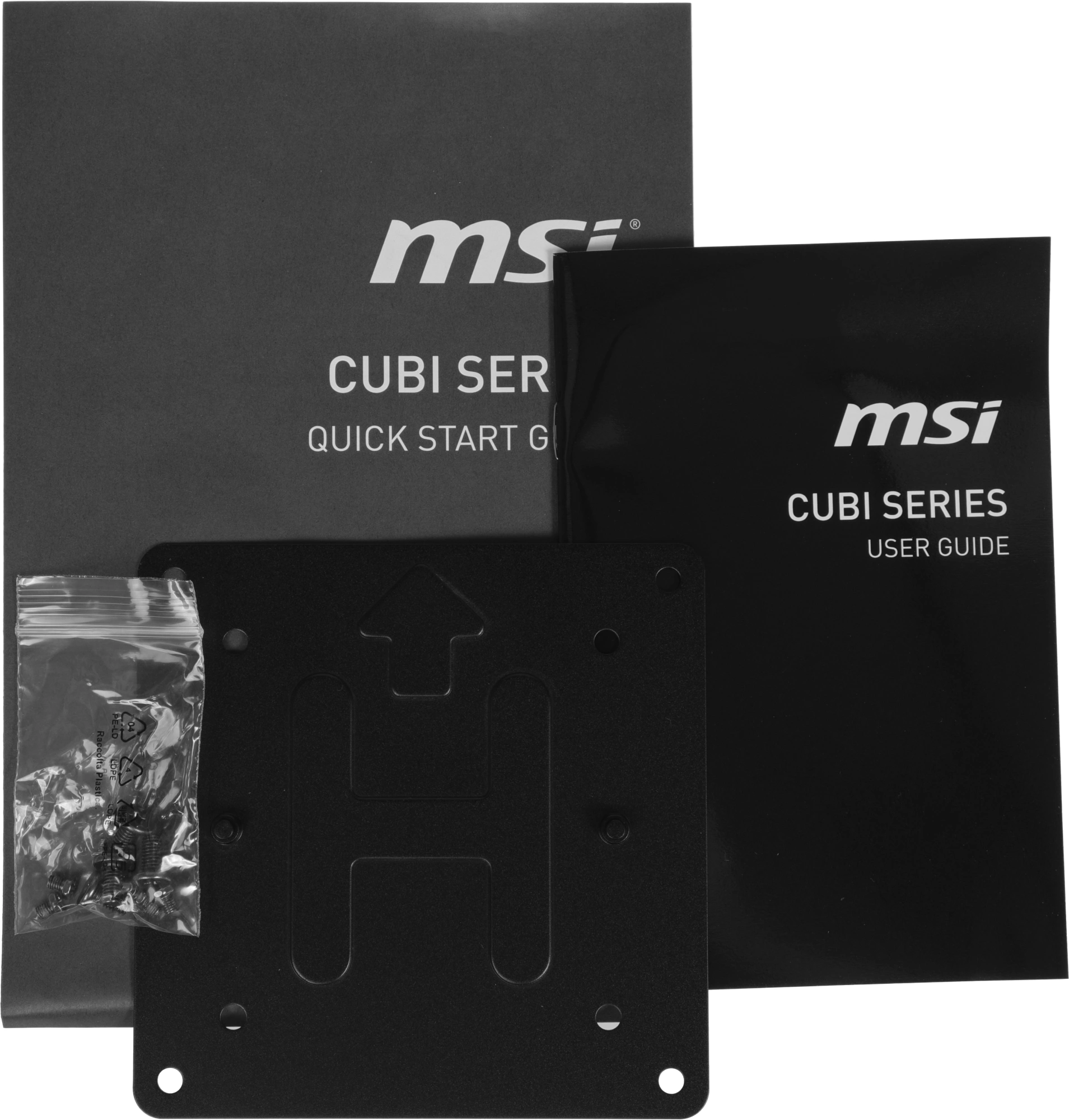 MSI Cubi NUC 1M-053BRU [936-B0B111-081] Black {Core 3 100U Graphics/noOS}