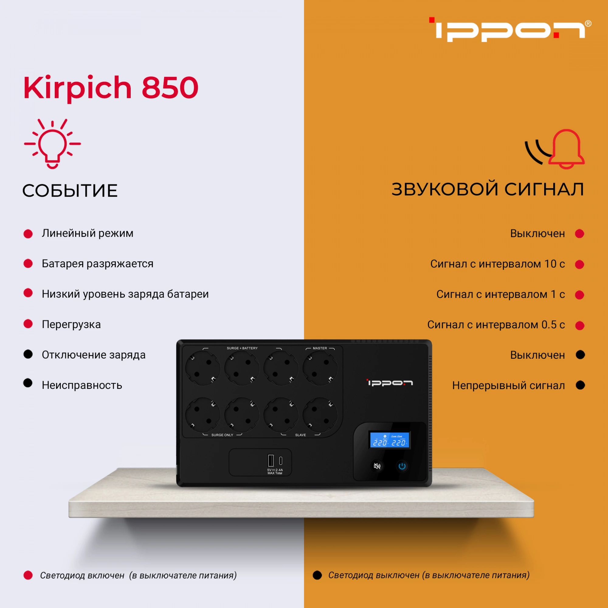 Ippon Kirpich 850 bl {2003036} Ippon Kirpich 850 bl {2003036}