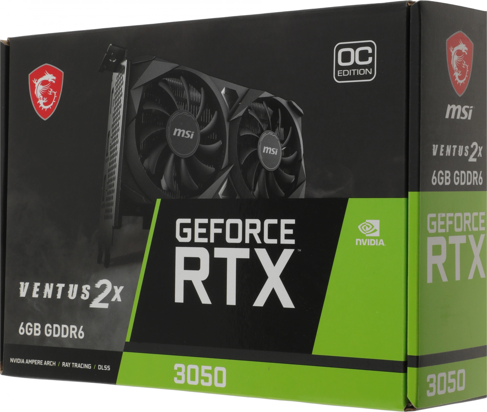 MSI RTX 3050 VENTUS 2X E 6G OC