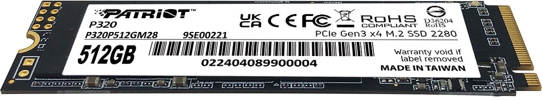 PATRIOT P320P512GM28 PATRIOT P320P512GM28