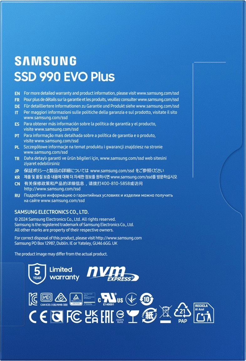SAMSUNG MZ-V9S2T0BW