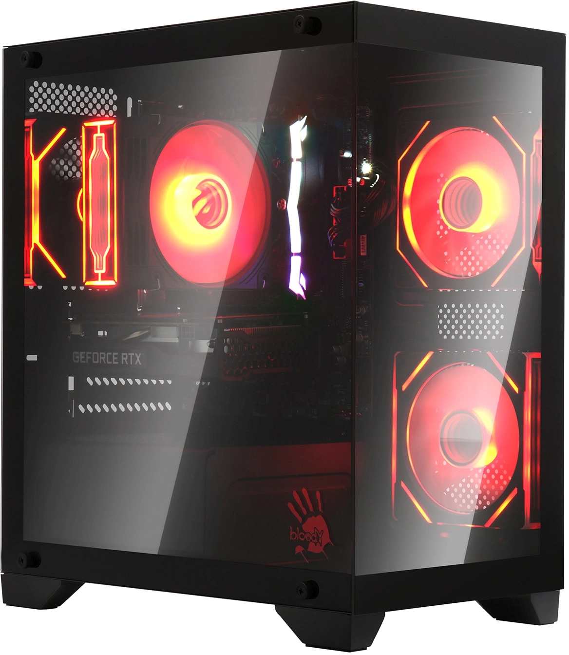 Корпус Bloody BD-CC103 черный без БП mATX 7x120mm 1xUSB2.0 1xUSB3.0 audio bott PSU Корпус Bloody BD-CC103 черный без БП mATX 7x120mm 1xUSB2.0 1xUSB3.0 audio bott PSU