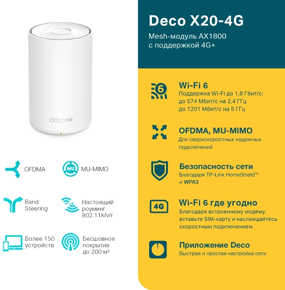 TP-LINK DECO X20-4G
