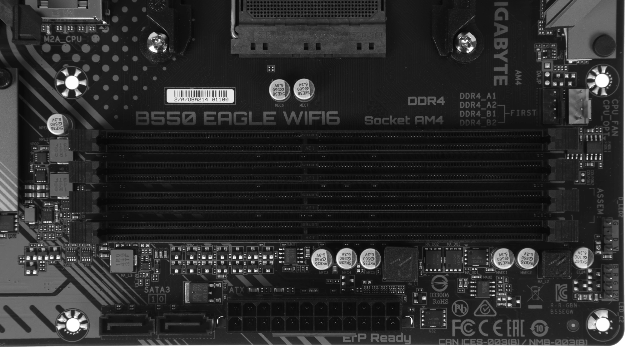 GIGABYTE B550 EAGLE WIFI6