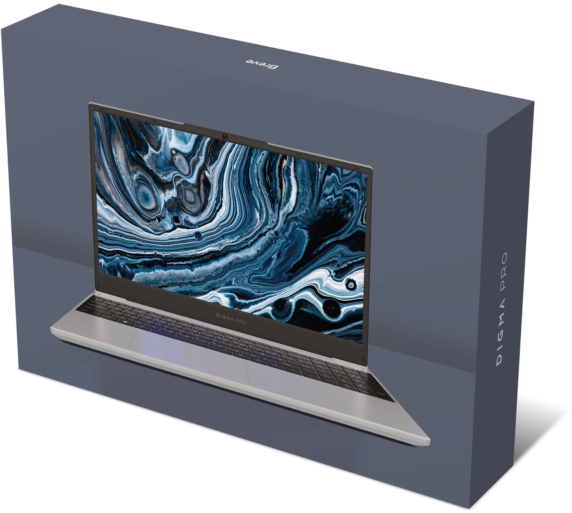 Ноутбук Digma Pro Breve Ryzen 5 7430U/16Gb/SSD512Gb/15.6"/IPS/FHD/W11Pro/silver/4500mAh