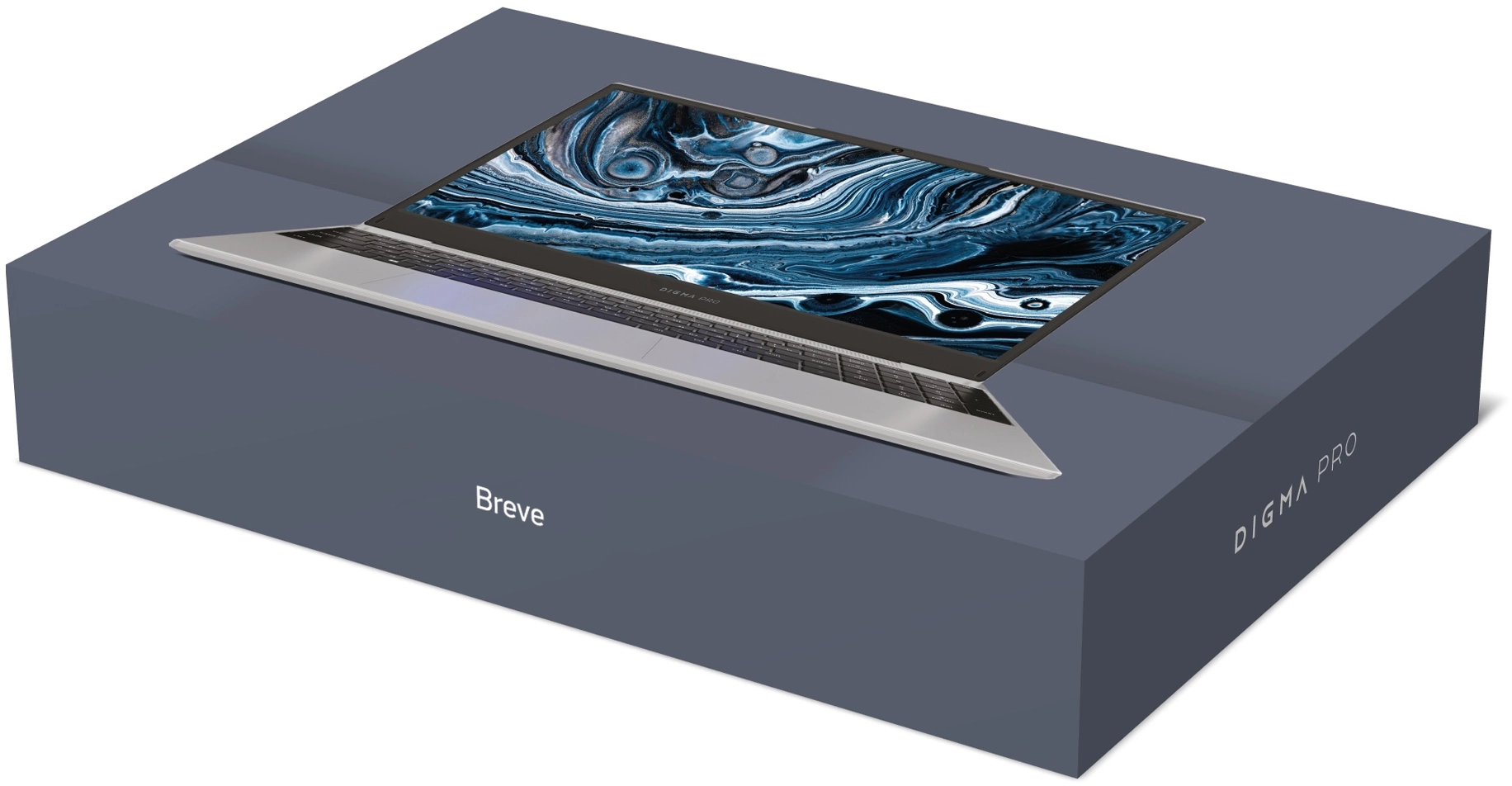 Ноутбук Digma Pro Breve Ryzen 5 7430U/16Gb/SSD512Gb/15.6"/IPS/FHD/W11Pro/silver/4500mAh