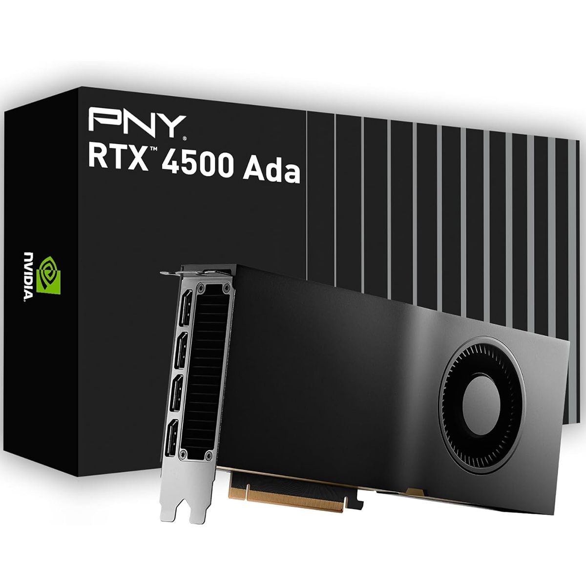 Видеокарта/ VGA NVIDIA RTX 4500 Ada Graphic Card - 24 GB GDDR6 - PCIe 4.0 x16 - 2x Slot - Bulk