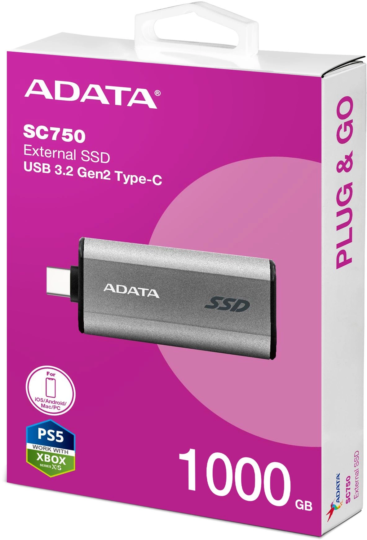 A-DATA SC750-1000G-CCBK