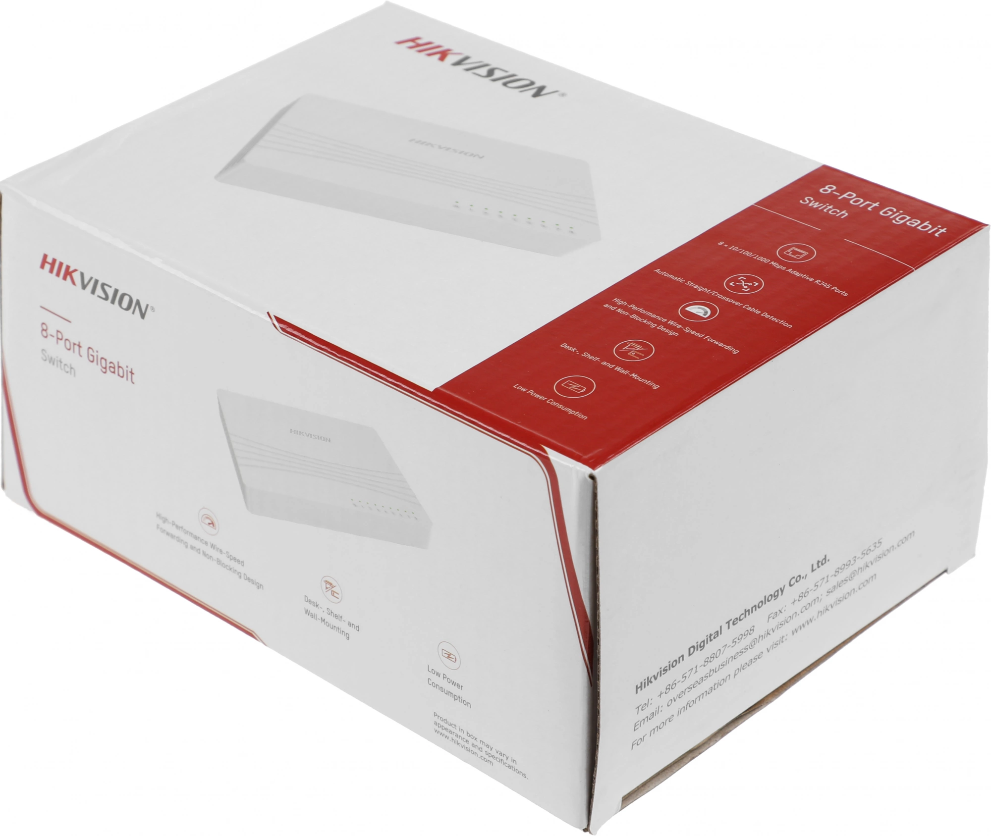 Коммутатор HIKVISION DS-3E0508D-O 8x1Гбит/с Коммутатор HIKVISION DS-3E0508D-O 8x1Гбит/с