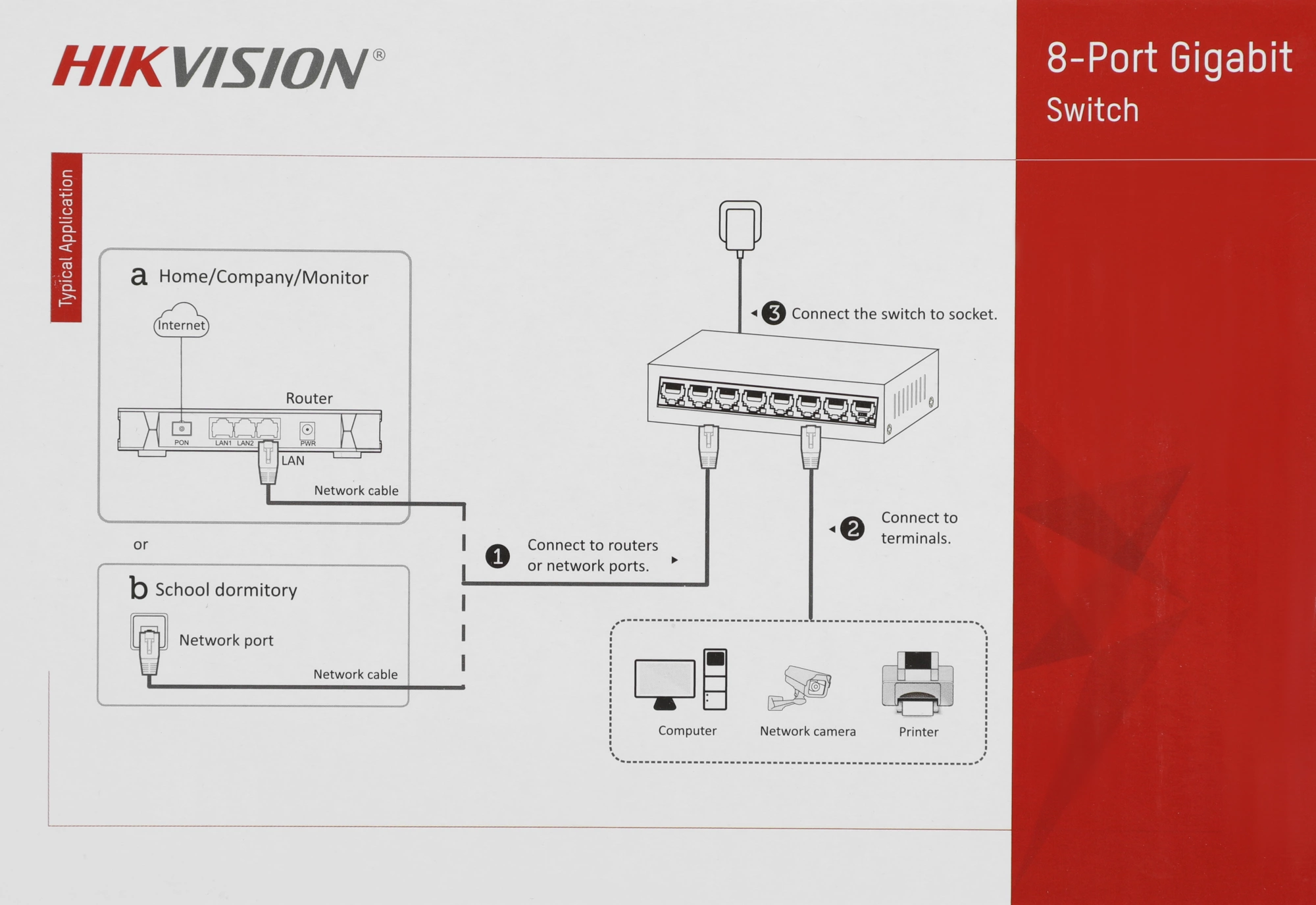 Коммутатор HIKVISION DS-3E0508D-O 8x1Гбит/с Коммутатор HIKVISION DS-3E0508D-O 8x1Гбит/с