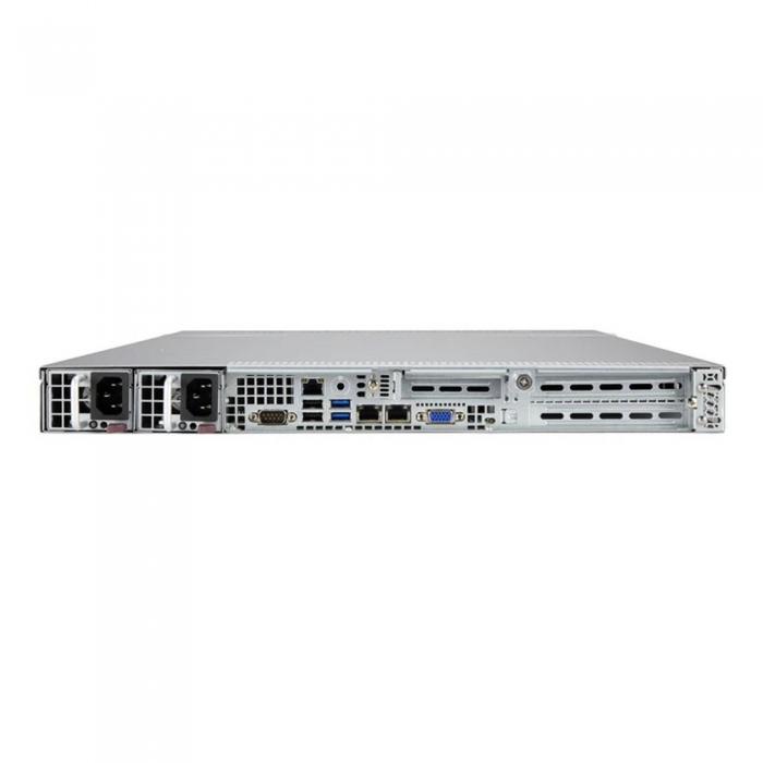 Supermicro SYS-110P-WTR 1U, LGA-4189, TDP 270W, Intel C621A, 8xDDR4, 10x2.5&quot; Hot-swap (4x 2.5&quot; NVMe hybrid), SATA3 (6Gbps), 2xPCI-E 4.0 x16 FHFL, 1 PCI-E 4.0 x16 LP, 2xRJ45 10GBase-T, 1xRJ45 IPMI,