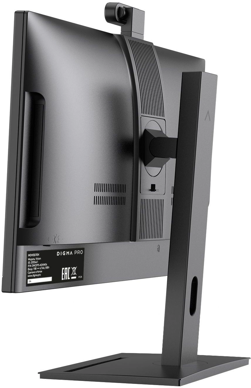Digma Pro Vision [DM23P5-ADXW04] 23.8" Full HD i5 1235U/16Gb/SSD512Gb Iris Xe/CR/W11Pro/kb/m/черный 1920x10