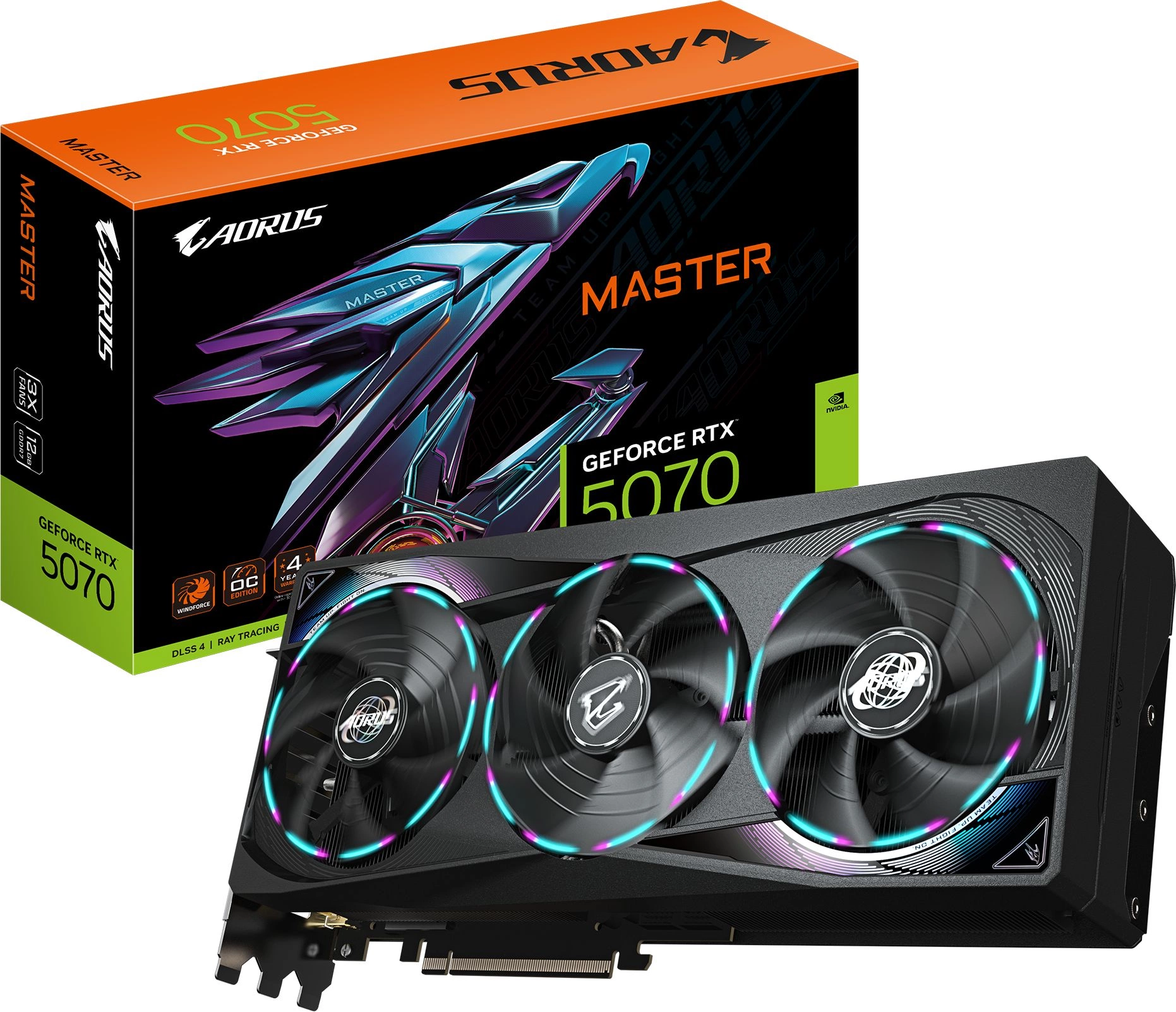 GIGABYTE GV-N5070AORUS M-12GD