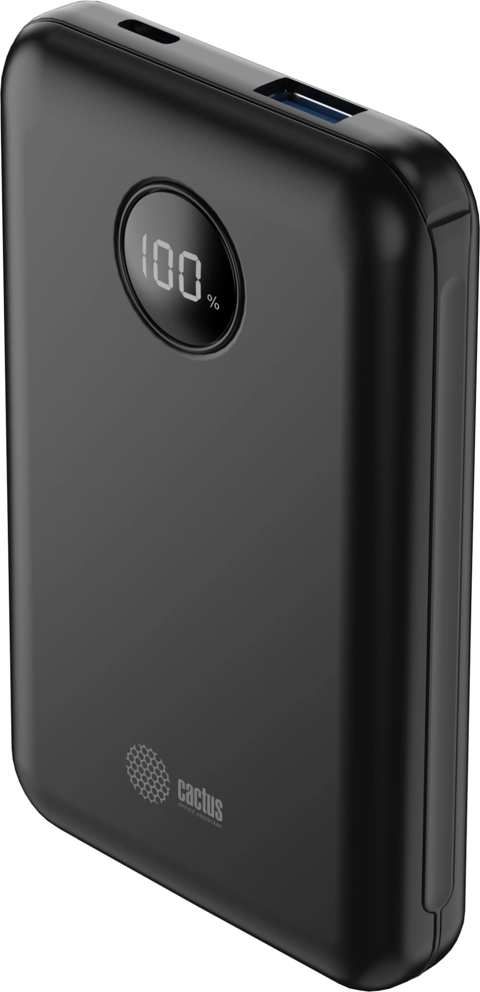 Мобильный аккумулятор Cactus CS-PBFSOA-10000 10000mAh 22.5W 4.5A USB-A/USB-C черный Мобильный аккумулятор Cactus CS-PBFSOA-10000 10000mAh 22.5W 4.5A USB-A/USB-C черный