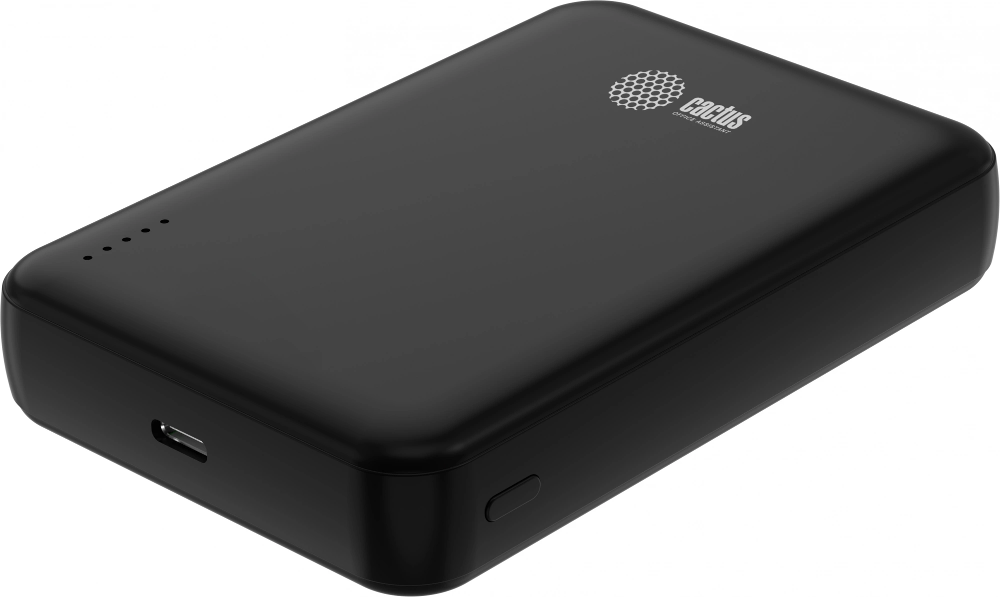 Мобильный аккумулятор Cactus CS-PBFSUA-10000 10000mAh 22.5W 4.5A USB-C беспров.зар. черный Мобильный аккумулятор Cactus CS-PBFSUA-10000 10000mAh 22.5W 4.5A USB-C беспров.зар. черный