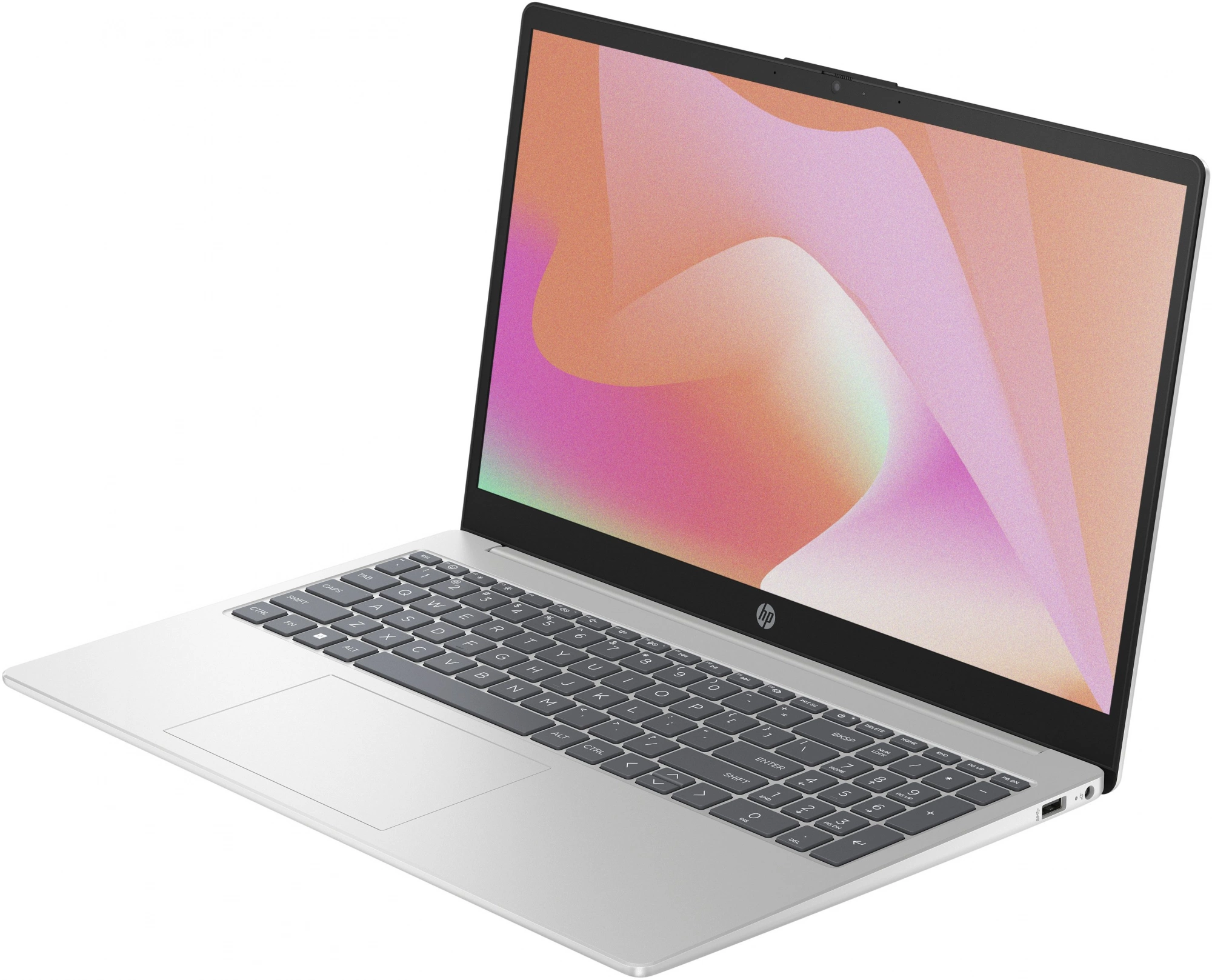 HP 15-fc0024ny [B8AX0EA] Silver 15.6" {FHD R7 7730U/16Gb/512Gb SSD/DOS}