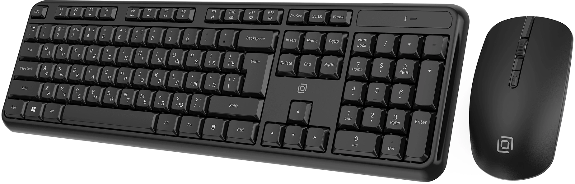 Клавиатура + мышь Оклик S277W клав:черный мышь:черный USB беспроводная Multimedia (2066172) Клавиатура + мышь Оклик S277W клав:черный мышь:черный USB беспроводная Multimedia (2066172)