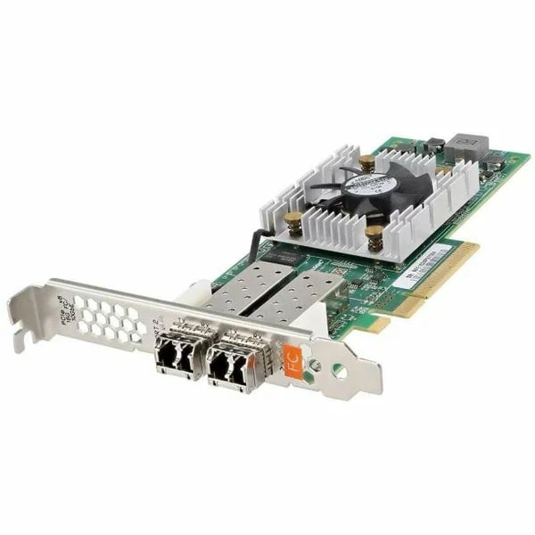 Контроллер Qlogic QLE2672-CK 16Gb Dual Port FC HBA x8 PCIe LC multi-mode optic