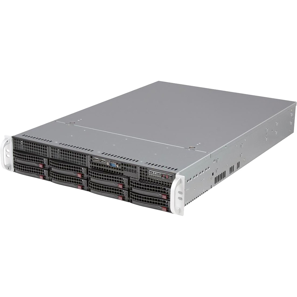 Supermicro CSE-825TQC-R1K03LPB Корпус компьютерный Black 2U SC825TQC SAS3 LP chassis w/ Red. 1000W PWS [CSE-825TQC-R1K03LPB]