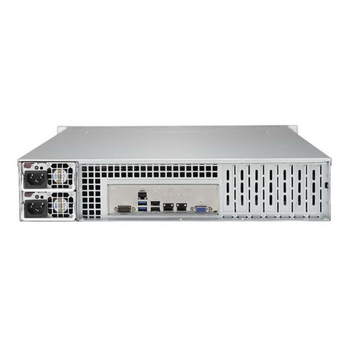 Supermicro CSE-825TQC-R802LPB 2U SC825TQC  8 x 3.5; hot-swap SAS3/SATA  LP Chassis Redundant 800W PWS