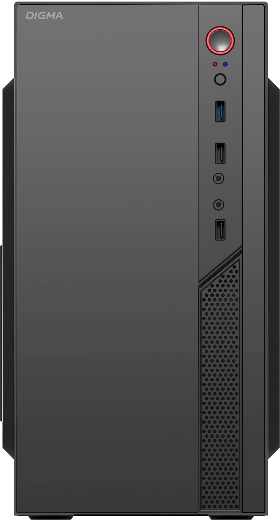 Корпус Digma DCC-MN306 черный без БП mATX 1x80mm 1x92mm 2x120mm 2xUSB2.0 1xUSB3.0 audio Корпус Digma DCC-MN306 черный без БП mATX 1x80mm 1x92mm 2x120mm 2xUSB2.0 1xUSB3.0 audio