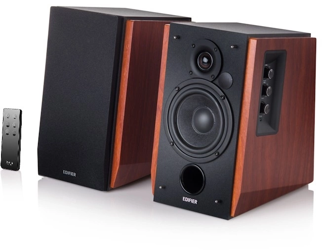 Edifier R1700 ВТ Black {2.0 Активные, 2 x 33W RMS, 85 дБА, дерево, беспроводной пульт ДУ}