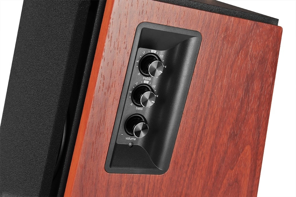 Edifier R1700 ВТ Black {2.0 Активные, 2 x 33W RMS, 85 дБА, дерево, беспроводной пульт ДУ}