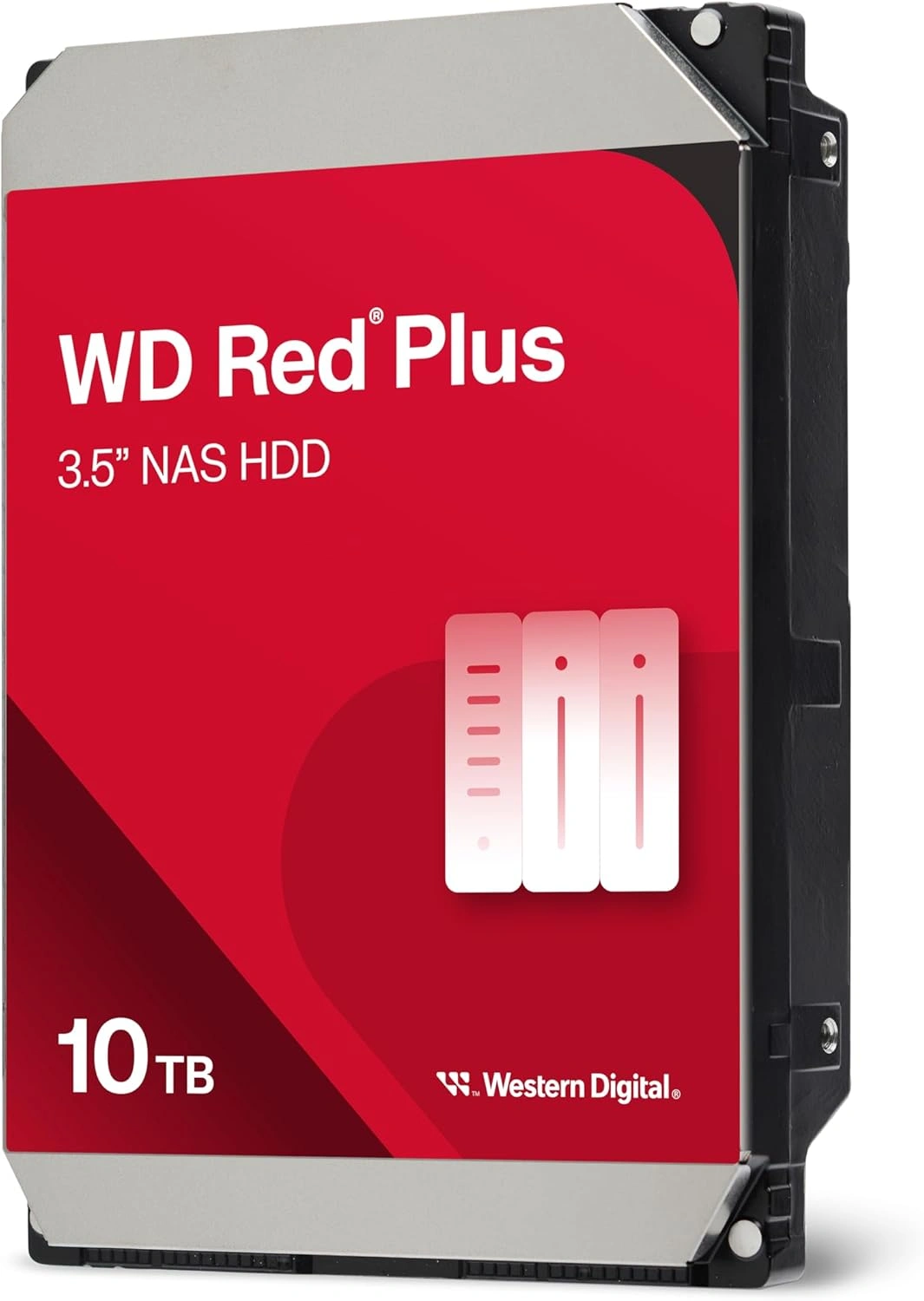 10TB WD Red Plus (WD100EFGX) {Serial ATA III, 7200- rpm, 256Mb, 3.5", NAS Edition}
